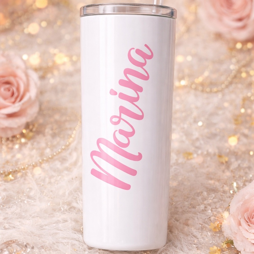 Custom Name Tumbler – Personalized Gift for Her